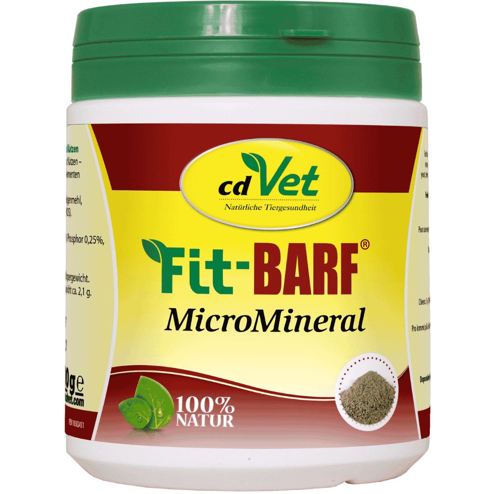Fit-BARF MicroMineral für Hunde und Katzen in der 500 g Dose