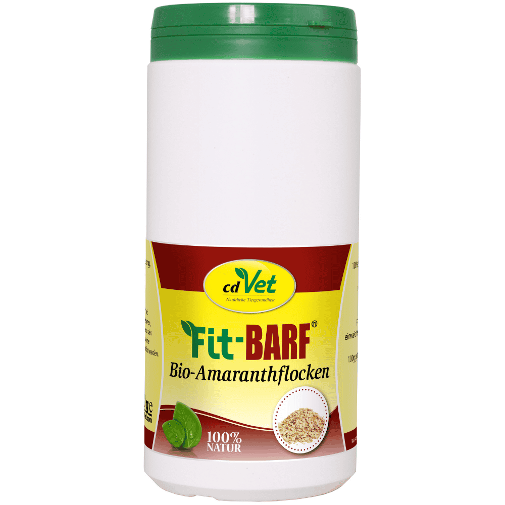 Fit-BARF Bio-Amaranthflocken für Hunde in der 700 g Dose