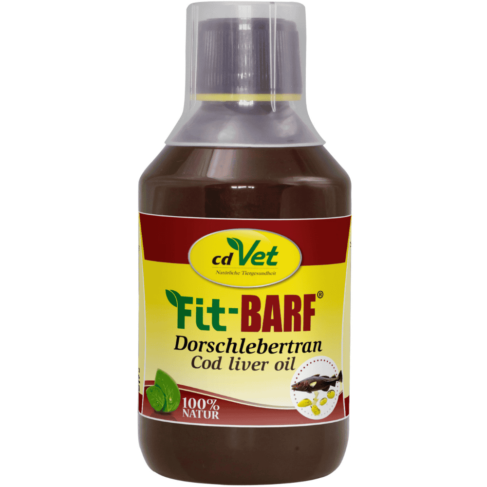 Dorschlebertran für Hunde und Katzen 250 ml