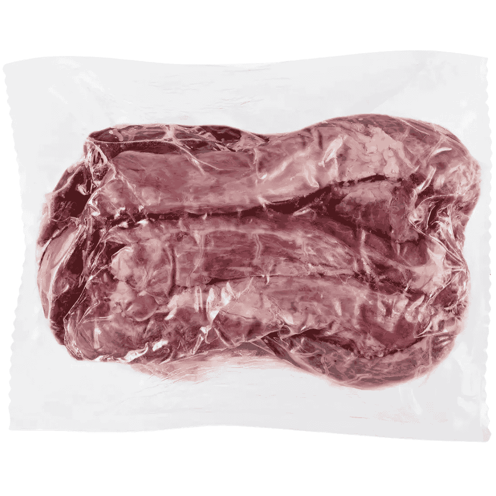 Entenhälse am Stück für Hunde in der Päckchenverpackung