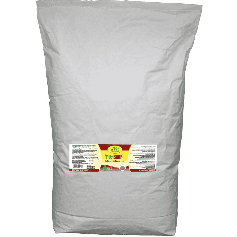 Fit-BARF MicroMineral für Hunde und Katzen im 25 kg Sack