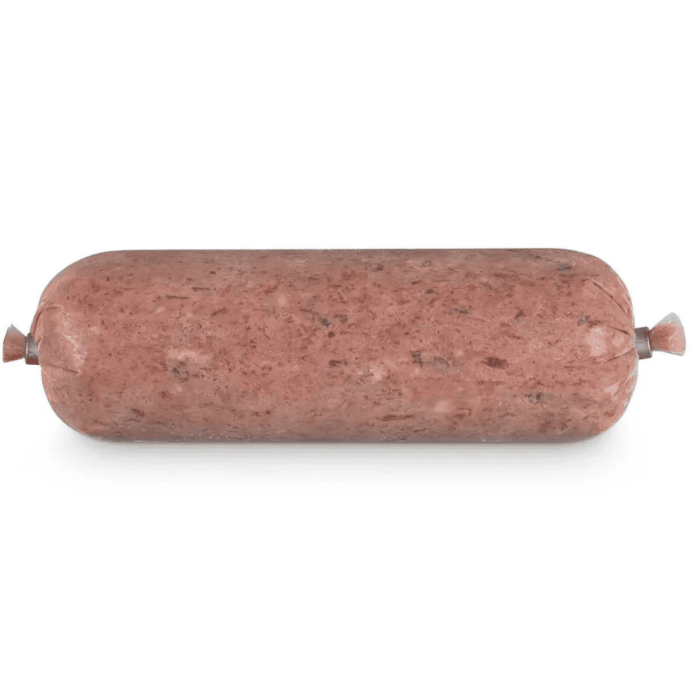 Fisch-Huhn-Mix für Hunde und Katzen in der Wurstverpackung