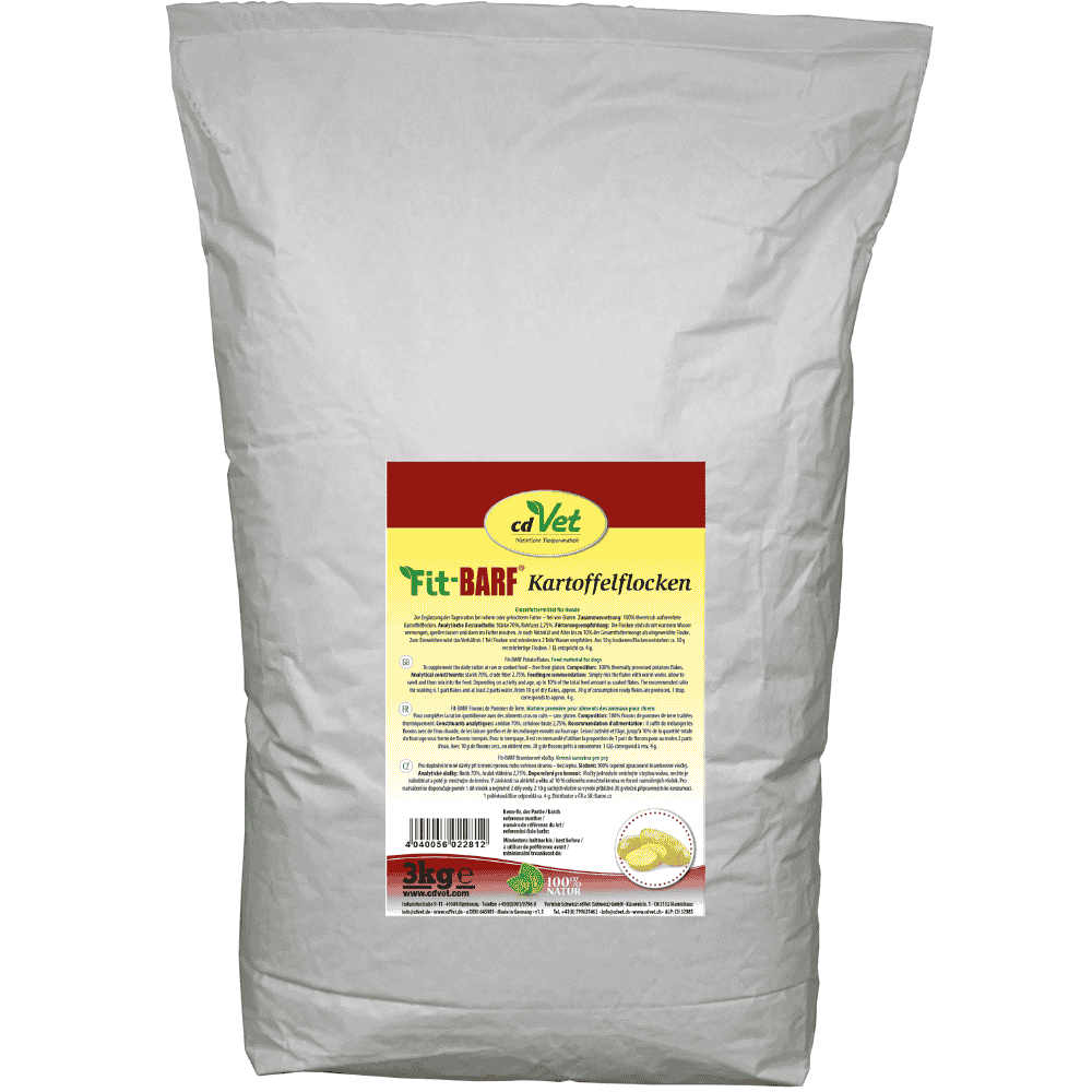 Fit-BARF Kartoffelflocken für Hunde  im 3 kg Sack