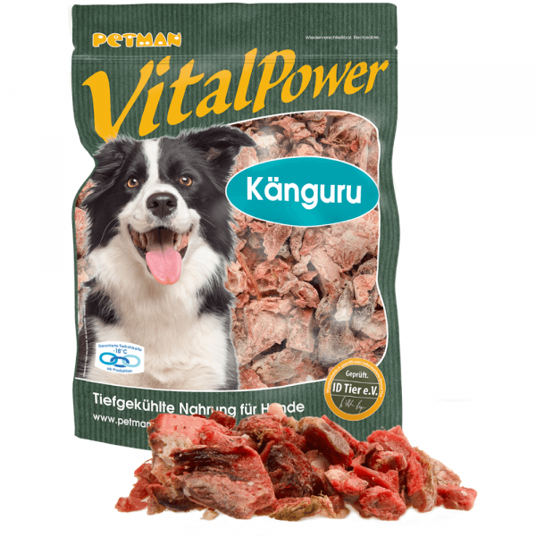 Petman Vital Power Känguru Hundefutter 1000 g