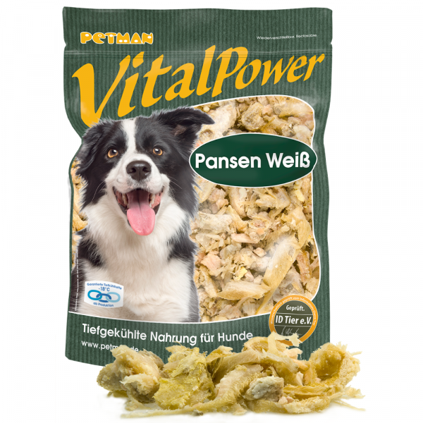 Petman Vital Power Pansen weiß Hundefutter 1000 g