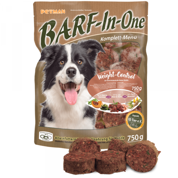 Petman BARF-In-One Weight Control Hundefutter 750 g