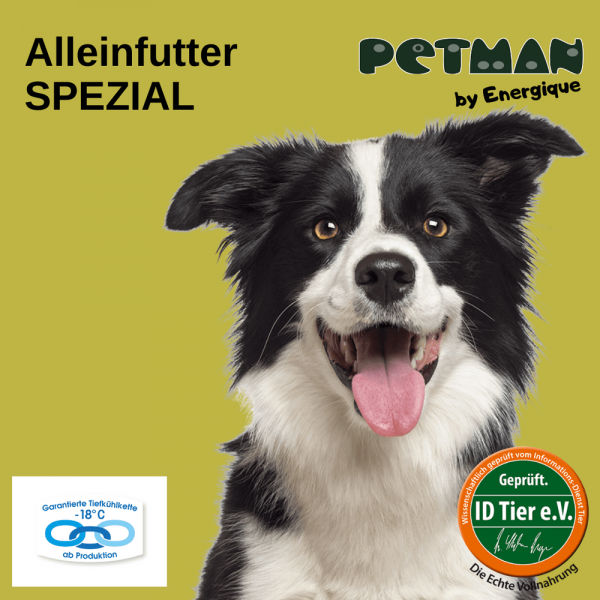 Petman by Energique Alleinfutter Spezial Hundefutter 12 kg